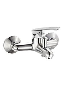 Buy Cold And Hot Shower Mixer Faucet Silver 15x0.3x20cm in UAE