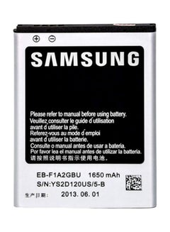 Buy 1650.0 mAh EB-F1A2GBU Replacement Battery For Samsung Galaxy SII (S2) i9100 Black/Silver in Saudi Arabia