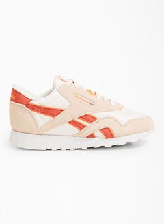 Buy CL Nylon Low Top Sneakers Buff/Pale Pink/Mason Red in UAE