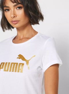 white gold puma shirt