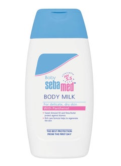 Buy Baby Body Milk For Delicate And Dry Skin - 200ml in UAE