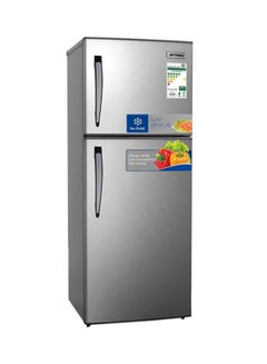 Buy Top Mounted No Frost Double Door Refrigerator AFR320SSF Stainless Steel in UAE