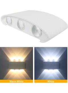 Buy Modern Wall Sconce Lights LEDs 6W Warm White 18 x 5 x 9cm in Saudi Arabia