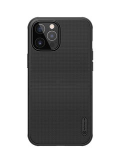 Buy Super Frosted Shield Matte Case Cover For Apple iPhone 12 Pro Max Black in UAE