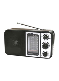 اشتري Mono Speaker Portable Radio Black/Silver في مصر