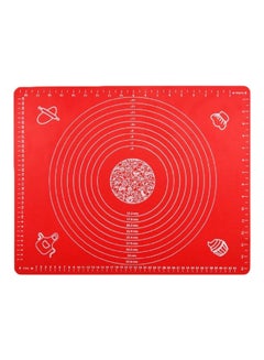 Buy Silicone Baking Mat red 40 x 51cm in UAE