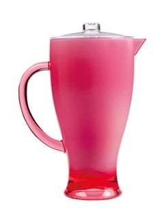 Buy Acrylic Jug Pink/Clear 2Liters in UAE