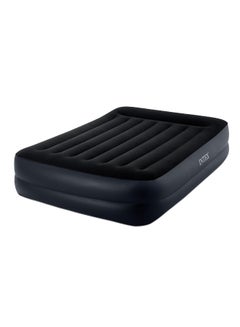 Buy Queen Dura Beam Basic Series Fiber-tech Technology Pillow Rest Raised Bed Plastic Black in UAE