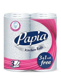 Buy Kitchen Roll - Pack of 4 White in Egypt