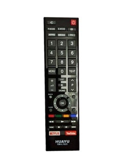 Buy Toshiba Netflix TV Remote Control Black in UAE
