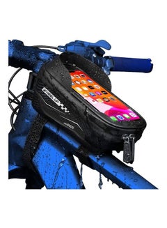 Buy Waterproof Frame Front Pouch Cycling Handlebar Tube Bag 20 x 15 x 10cm in UAE