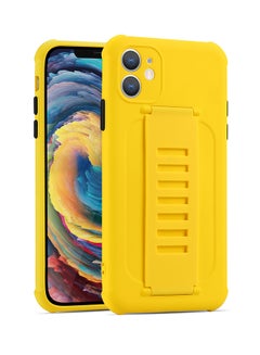 Buy Protective Case Cover For Apple iPhone 11 Yellow in UAE