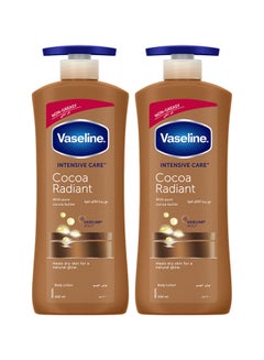 Buy Cocoa Radiant Body Lotion 400ml Pack Of 2 in UAE