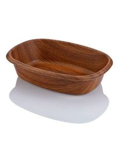 Buy Multipurpose Basket Small brown 17.5x5x29.5cm in UAE