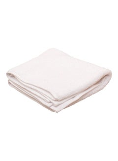 Buy Solid Bath Sheet White 90x150cm in Egypt