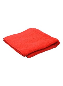 Buy Solid Bath Sheet Red 90x150cm in Egypt