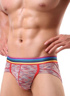 Buy Bulge Pouch Convex Briefs Grey in Saudi Arabia