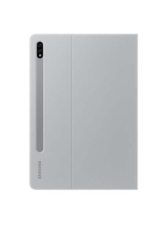 Buy Protective Case Cover For Tab S7 Light Grey in UAE