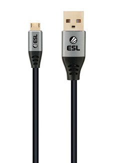 اشتري كابل ألعاب ESL لشحن جهاز بلايستيشن 4 واكس بوكس وان بطول مترين (من USB إلى مايكرو USB) في الامارات