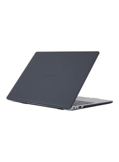 Buy Transparent Matte Laptop Shell Cover Black in Saudi Arabia
