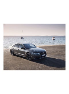 Buy Audi Themed Wall Sticker Multicolour 140x105cm in Egypt