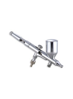 Buy TD-181 Metal Multi-Purpose Airbrush Set Silver in UAE