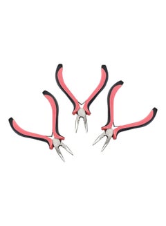 Buy Mini Multi-Functional Nano Ring Remover Pliers Black/Pink/Silver 5inch in UAE