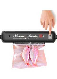 Buy Vacuum Sealer Automatic Food Machine multicolour 37.3x8x9.8cm in Egypt
