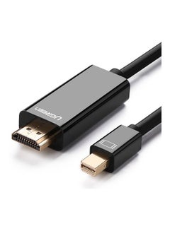 اشتري كابل صغير من DP ذكر إلى HDMI أسود في الامارات