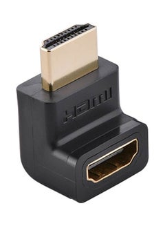Buy HDMI Male To Female Adapter Black in UAE