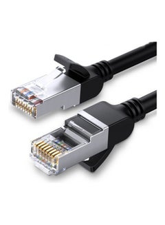Buy CAT 6 Pure Copper Ethernet Flat Cable Black in UAE