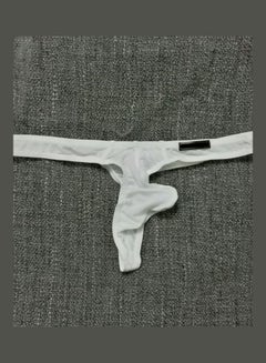 Buy G-String T-Back Breathable Underwear White in Saudi Arabia