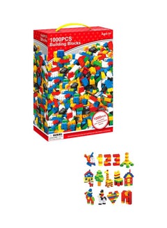 اشتري B07NF8V6CL 1000-Piece DIY Building Blocks Model Toys Set 6+ Years في السعودية