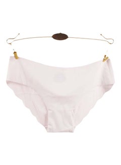 Buy Low Waist Seamless Brief White in Saudi Arabia