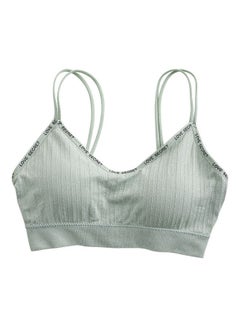 Buy Seamless Sports Bra Grey in Saudi Arabia