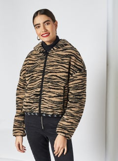 Calvin Klein Jeans Sherpa Jacket Zebra 