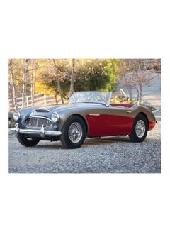 Buy Austin Healey Printed Self-Adhesive Wall Sticker Multicolour 160x120cm in Egypt