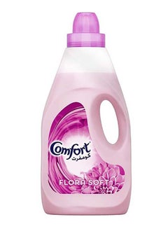 Buy Fabric Softener Flora Soft For Fresh And Soft Clothes Pink 2Liters in Saudi Arabia