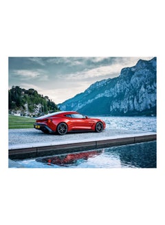 Buy Aston Martin Themed Wall Sticker Multicolour 160x120cm in Egypt