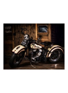 Buy Harley Davidson Themed Wall Sticker Multicolour 160x120cm in Egypt