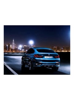 Buy BMW X4 Printed Self-Adhesive Wall Sticker Multicolour 160x120cm in Egypt