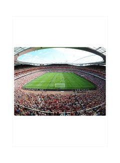 Buy Emirates Stadium Printed Self Adhesive Wall Sticker Multicolour 140x105cm in Egypt