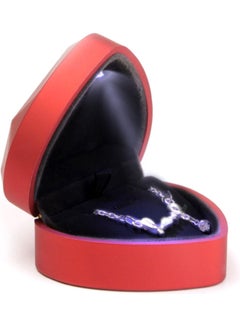 اشتري Heart Shape Engagement Ring Jewelry Box في السعودية