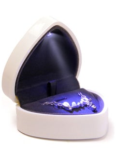 اشتري Heart Shape Engagement Ring Jewelry Box في السعودية