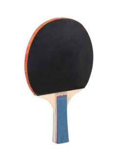 اشتري 2-Piece Wood Duble Face Tennis Racket With Carrying Case Set 19inch في مصر