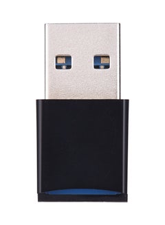 Buy Mini USB Card Reader Black/Silver in UAE