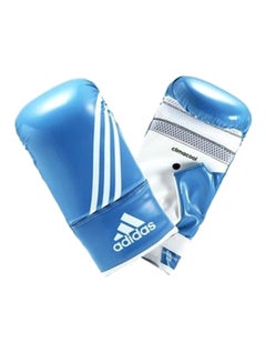 Buy Pair Of Fitness Bag Gloves Light Blue/White L/XL in UAE