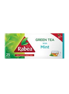 Buy Naturally Green Mint 25 Tea Bags 45grams in UAE