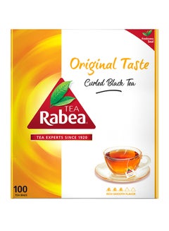 اشتري Curled Black Tea Original Taste 100 Teabags 2جم في الامارات