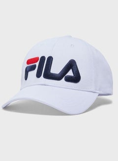 Buy Logo Panelled Cap White in UAE